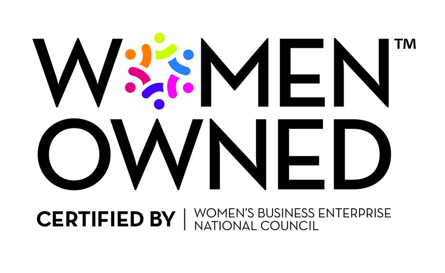 Women Owned, certified by the Women’s Business Enterprise National Council