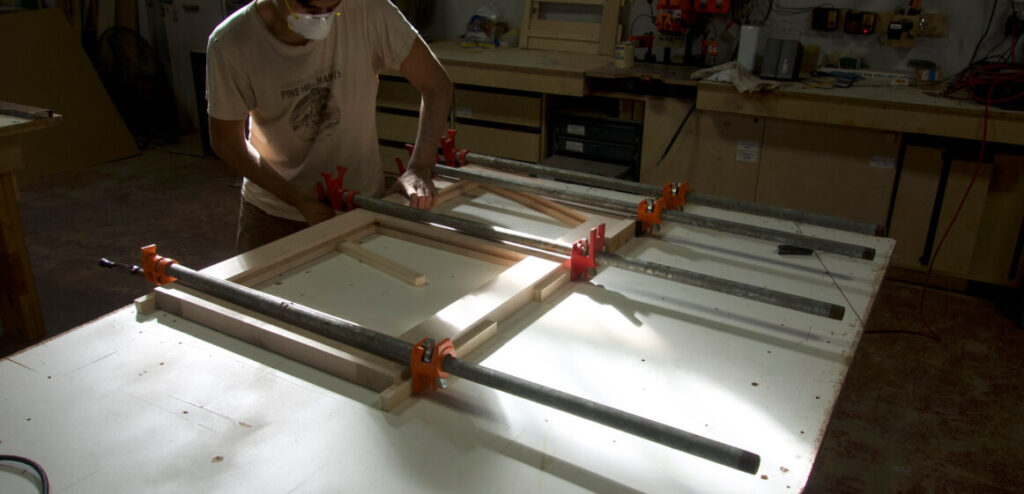 Signs in production